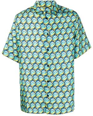 BOTTER Camicia Con Stampa - Blu