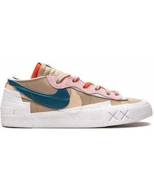 Nike X Sacai X Kaws Blazer Low "Reed" Trainers - Multicolour