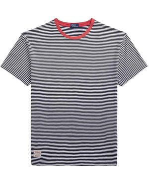 Polo Ralph Lauren ストライプ Tシャツ - グレー