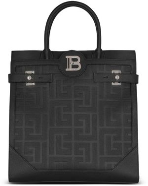 Balmain Paris B-Buzz Tote Bag 36Cm - Schwarz