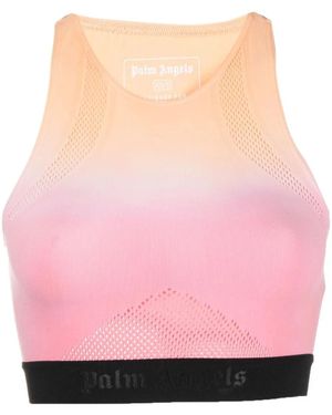 Palm Angels Shades Sports Top - Pink