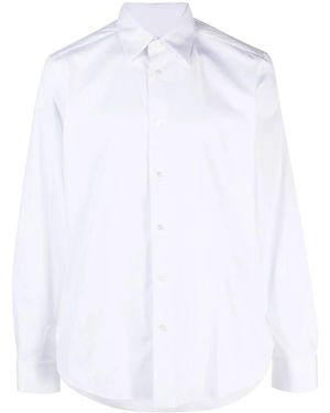 Lanvin Long-sleeve Slim-cut Shirt - White