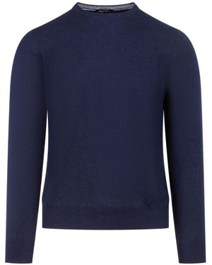 Barba Napoli Maglia Jumper - Blue