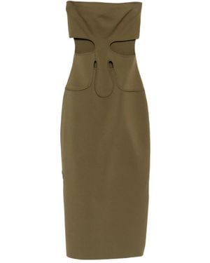 Cult Gaia Sleeveless midi dress - Verde