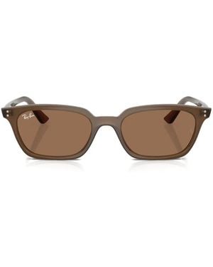 Ray-Ban Zaya Bio-Based Sunglasses - Brown