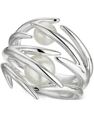 Shaun Leane Sterling Pearl Ring - White