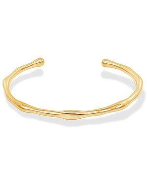 Dower & Hall Waterfall Torque Bracelet - Metallic
