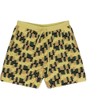 Aimé Leon Dore Hand-Knit Shorts - Green