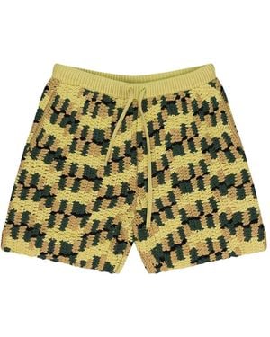 Aimé Leon Dore Hand-knit shorts - Verde