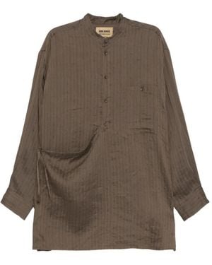Uma Wang Tapestry Shirt - Brown