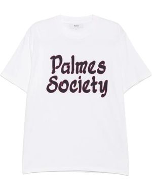 Palmes Society Tシャツ - ホワイト