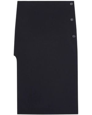 Courreges Wool Blend Skirt - Blue