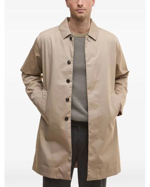 Barbour Rokig Buttoned Coat - Natural