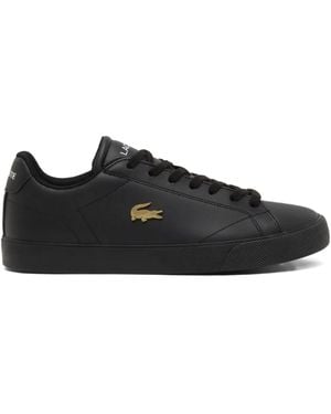 Lacoste Lerond Set leather sneakers - Schwarz