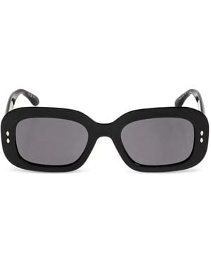 Isabel Marant Geometric-Frame Sunglasses - Black