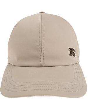 Burberry Ekd-Plaque Baseball Cap - Natural