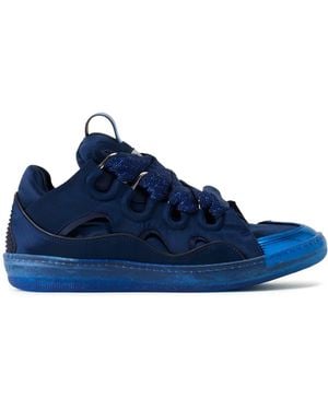 Lanvin メタリックトゥ スニーカー - ブルー