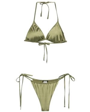 VENUJA Tie-Side Bikini - Metallic
