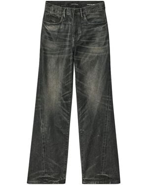 Purple Brand Wide-Leg Jeans - Grey