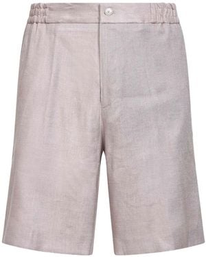 Etro Shorts Elasticizzati - Grigio