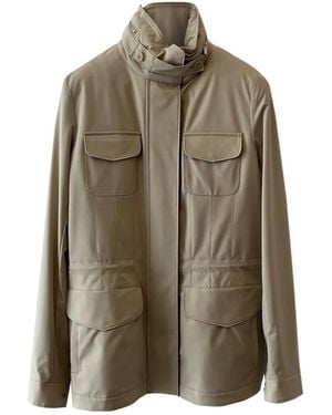 Loro Piana Traveller Mini Field Jacke - Braun