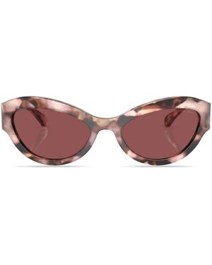 Michael Kors Cat-Eye Frame Sunglasses - Red