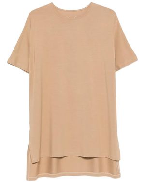 Nomen Nescio Side-Slit T-Shirt - Natural