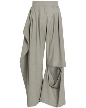 A.W.A.K.E. MODE Pleated Draped Pants - Grey