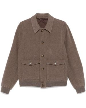 Canali Wool Jacket - Brown