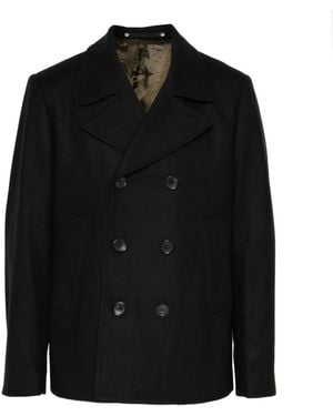 Paul Smith Chaquetón Con Doble Botonadura - Negro