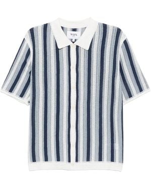 Wax London ショートスリーブ シャツ - ブルー