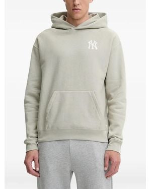 '47 Mlb New York Logo-Print Hoodie - Grey