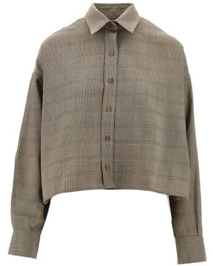 Frankie Shop Camisa Arlen Estilo Boxy - Neutro