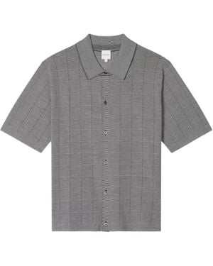 Chemise Paul Smith Hiver - Coton Tissé à Petits Carreaux - Taille M/L, Coupe Régulière - Très Bon état