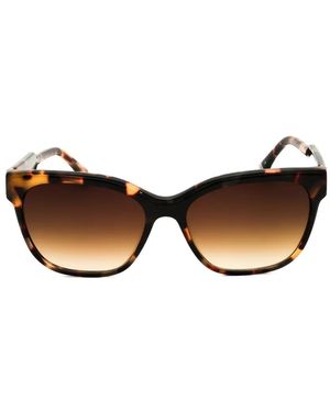 Gap Tortoiseshell-Effect Rectangle-Frame Sunglasses - Brown