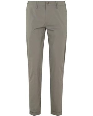 Re-hash Pantalon Chino À Fermeture Boutonnée - Grey