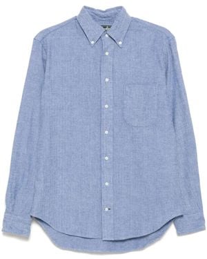 Gitman Vintage Long Sleeve Button Down Shirt - Blue