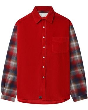 ERL Checked Shirt - Red