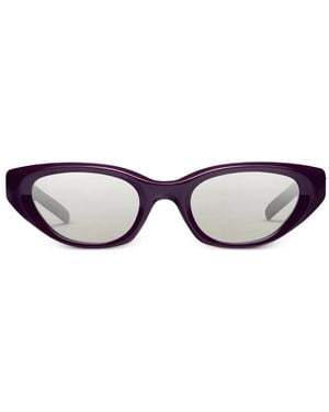 Gentle Monster Verse R9 Star-Detail Cat-Eye Frame Sunglasses - Red