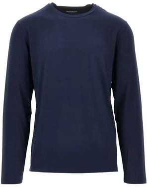 EA7 Long-Sleeve T-Shirt - Blue