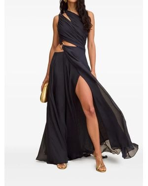 Cult Gaia Zan Gown Maxi Dress - Black