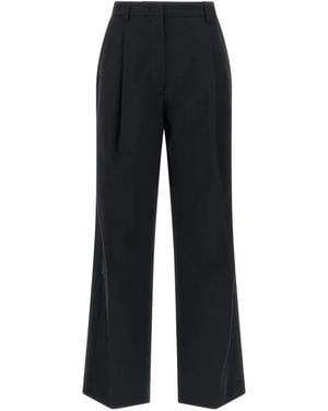 Thelatest Axel Wide-Leg Trousers - Black