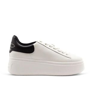 Ash Moby Stud-Embellished Trainers - White