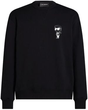 Karl Lagerfeld Felpa Ikon - Nero