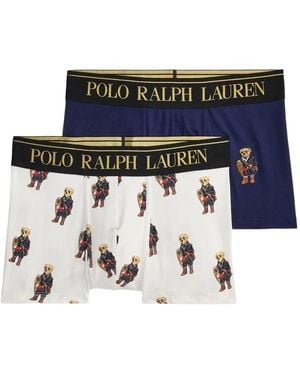 Polo Ralph Lauren プリント ボクサーパンツ セット - ブルー