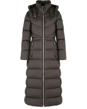 Moose Knuckles Manteau À Capuche Détachable Belle - Gris