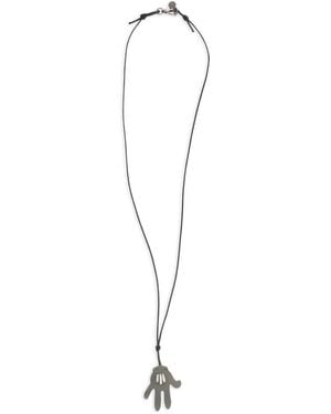 Stella McCartney Disney Mickey Hand Necklace - White