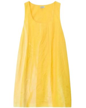Loewe Sleeveless Dress - Yellow