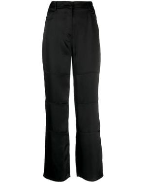 Blanca Vita Gerade Hose - Schwarz