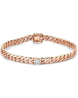 Anita Ko Cuban-Link Diamond Bracelet - White